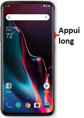 Comment éteindre son OnePlus 7 Pro ?